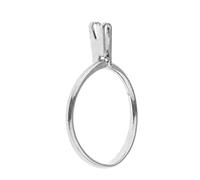 zalati Gem Ring Stone Holder Spring Prong Claw Diamond Gemstone Display for Craft Jewelry Tool, Silver 3cm/ 1.2inch