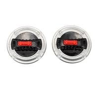 zalati Helmet Lens Base 1 Pair Screen Mounting Fix Holder with Rotate Switch for LS2 FF358, 396, 370, 385, 386, 387, 394; OF569/578