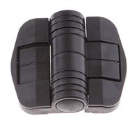 zalati Hinge with 4 Holes 80 Degree Detented Open Angle C6-1 Replacement for Door Position Control Black
