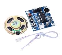 zalati ISD1820 Sound Voice Recording Playback Module Sound Recorder Board with Microphone Audio Loudspeaker