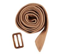zalati Ladies Heavy Duty Wool Coat Belt, Double-sided Brushed Decorative Waistband with Buckle,175x5cm(camel)