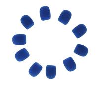 zalati Lapel Headset Windscreen 10pcs Mini-size Microphone Windscreen - Blue