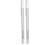 zalati Marker Pen Tattoo Stencil for Skin Marker Non-Toxic Sterile Position Mark for Eyebrow, Lips, Skin - White (Pack of 2)