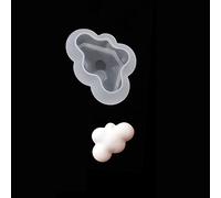 zalati Moulds Cloud Style 3D Molds Silicone for Resin DIY Cake Handmade Crafts Gifts Making Pendant Brooch Keychain Candle Soap