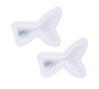 zalati Moulds Mermaid Tail Style 2pcs 3D Animal Molds Silicone for Marine Theme Resin DIY Cake Handmade Crafts Gifts Making