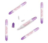 zalati Nail Polish Remover Pen Empty Nail Polish Corrector Edge Cleaning Mistakes Repair Fix Tool for Nail DIY Art Sculpture Design Making - No Fill