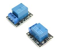zalati Relay Module Board 2pcs KY-019 5V Shield Relay Module for PIC AVR DSP ARM Compatible with Arduino & Raspberry Pi - 1 Channel