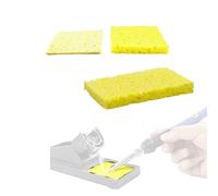 zalati Soldering Iron Cleaning Sponge 50pcs Industrial Wire Scrubber Sponges for Workbenches and Workshops