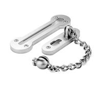 zalati Solid 304 Stainless Steel 3MM Extra-Thick Casting Heavy Duty Door Chain External Front Door Restrictor Limiter Security Lock Safety Guard Chain