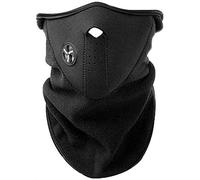 zalati Sports Mask Half Face Balaclavas Neoprene & Fleece Neck Warmer for Bicycle, Motorcycle, Ski, Running, Cycling, Climbing Unisex Cold Outdoor Windproof - Black