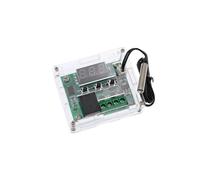 Zalati Temperature Controller Boards Digital 12V W1209 Thermostat Controller with Probe Protection Case Electronic Temperature Control Module Switch