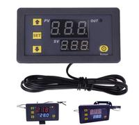 zalati Temperature Controller W3230 LCD Digital 20A 12V Thermostat Controller Meter with NTC 10K Sensor Probe