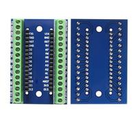 zalati Terminal Adapter Expansion Board 2pcs IO Shield Simple Extension Plate Module for Nano V3.0 Arduino Board