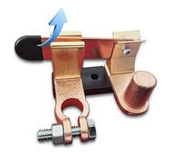 Zalati Top Post Knife Blade Master Switch 12V 24V Battery Disconnect Switch for Auto Car RV-Marine Boat Truck Vehicle, 250A Continuous, Bronze
