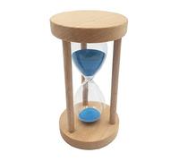 zalati wooden glass hourglass Sand Timer Blue Sand Clock Hour Glass Sandglass Timer for Kids children's clock educational decoration Games Classroom Kitchen 1/2/3/5/10/15/30 min