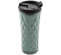 Zalaxt Insulated Coffee Mug 17oz, Leak Proof Coffee Cups with Lid, Thermal Coffee Cups Stainless Steel Reusable Coffee Mug Keep Cold and Hot Travel Mug (Green)