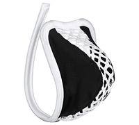 Zaldita Sissy Men's Adult Strapless Chastity Cover Floral Lace Invisible C-String Mini Briefs Lingerie Type B White&Black One Size