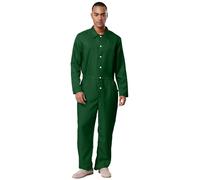 Zaldita Unisex Adult Prisoner Jumpsuit Costumes For Womens Mens Halloween Prison Coveralls Costume Green S