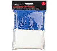 Zale Yardley Car Windscreen Cleaning Pad Pack of 2, Car Demister Pad, Car Wipes, Highly Absorbent & Scratch Free Cleaning Pad, Mirrors Glass Window Microfiber Sponge Cleaning Fog Remover Pads