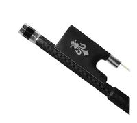 ZALHIN Prossional Violin Bow 4/4 Violin Bow Carbon Fiber Horsetail Ebony Carved Professional Adult Performance Bow With Bow Box