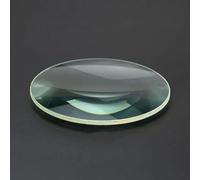 ZALINA Double Convex Lens Large Diameter 50/61/100mm Optical Glass Magnifying Glass Replaceable Lens Focal Length 50/23/300mm 1pc (Color : D61-Magnification 20X)