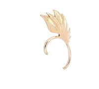 ZALING 1Pcs Creative Feather Wings Without Pierced Ears Can Be Worn Ear Clips,Style 2