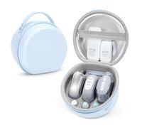 Zalirium Beauty Storage & Travel Case Compatible with Shark FacialPro Glow, Custom-Molded Compartments & Clear Zip Pocket for Organized Storage, Protective Hard Shell with Carry Handle, Case Only