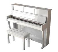 ZALIX 88-Key Digital Piano, Professional Graded Weighted Hammer Keyboard Piano, Multifunctional Electronic Piano, Suitable for Beginners And Professionals,White