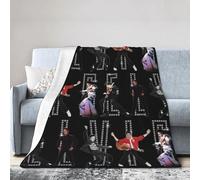 ZALIX Elvis Singer Rock-Presley Blanket Ultra-Soft Fluffy Fleece Blanket for Bed, Sofa, Living Room, Thermal Throw Blanket 80"x60"