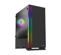 Zalman S5 RGB Medium Tower ATX Case with Glass Panels (Black) S5 Black