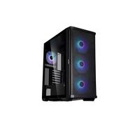 Zalman Z10 Plus Computer Case Midi Tower in Black Zalman Black