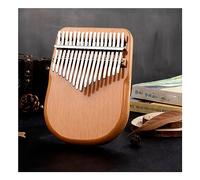 ZALTAS Finger Piano 17 Keys Natural Original Wood Walnut Thumb Piano Portable Kalimba For Beginners With Special Protective Case Tuning Hammer User Guide S