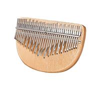 ZALTAS Finger Piano 34 Keys Thumb Piano Solid Wood Professional Grade Portable Finger Piano Set for Beginners With Special Protective Case Tuning Hammer Guide Wood