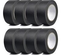 ZALUJMUS Multi-Surface Premium Masking Tape, Decorating Painters Tape for Artist Indoor 30m*5cm, Black (8)