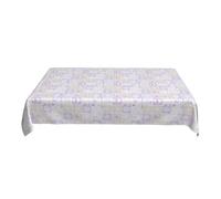 ZALXOZYL 152X228 cm Cover Stain Resistant Ocean Print Pattern Cherry Blossom Festival Washable Colorful 90In