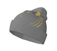 ZALXOZYL Cable Knit Beanie with Hearts and Love Print for Men & Women - Chunky Stretch Unisex Skull Cap, Warm Cozy Winter Essential Cold Weather Gear 3 One Size