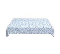 ZALXOZYL Family Bonding Table Cover 60X90In, Printed Pattern Design Conversation Starter Pattern for Dinner Time Talks A 90In