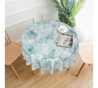 ZALXOZYL Rectangular Tablecloths Not for Round Solid Color Single-Sided Printing This Is for A Round 60In Tablecloth, Please Check Your Size Color 152cm