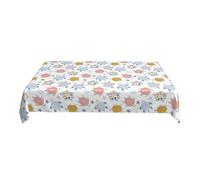 ZALXOZYL Waterproof Display Table Cover 60X90In Printed Pattern Design Trade Show Booth Backdrop B 90In