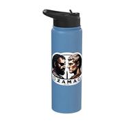 Zama Hannibal vs Scipio Punic Wars Stainless Steel Insulated Water Bottle