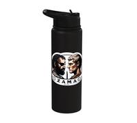Zama Hannibal vs Scipio Punic Wars Stainless Steel Insulated Water Bottle