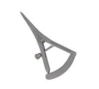 Zamaha UK Castroviejo Caliper Range 0-40MM with Straight Tip, Stainless Steel Measuring Tool Lab Clinic Instrument