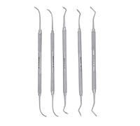 ZAMAHA UK Dentistry P.K Thomas Set 5 Pcs Dental Wax Carving Modelling Carving Instruments