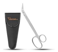 ZAMAHA UK Extra Long Handle Toenail Scissors, 19 cm Heavy Duty Stainless Steel Clippers, Podiatry Pedicure Set