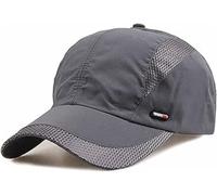 ZAMAKS EMF Protection Baseball Cap,5G Anti-Radiation,RF Shielding,WiFi Radiation Protection,Unisex Anti-UV Breathable Golf Cap (Color : Dark Grey, Size : One Size)