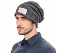 ZAMAKS EMF Protection Beanies Cap, Unisex Faraday Hat, Microwave Radiation Blocking Stretch Cap, Black, One Size