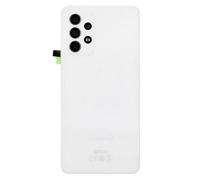 ZAMAN 6.8 Inch Battery Cover for Samsung Galaxy A52S 5G A528 Back Glass Back Cover Back Glass Replacement Repair with Camera Lens White UK Stock