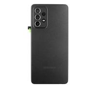 ZAMAN 6.8 Inch Battery Cover for Samsung Galaxy A52S 5G A528 Back Glass Back Cover Back Glass Replacement Repair with Camera Lens