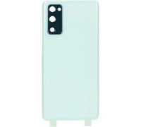 ZAMAN Replacement Back Cover Glass for Galaxy S20 FE 5G G781, Easy to Install, Premium Material Back Battery Door (Light Green)