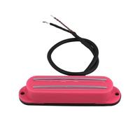 ZAMASS Electric Guitar Parts 1pcs 4 Wire Magnetic Dual Rail Humbucker Pickup Electric Guitar Pickup Stringed Instruments Guitar Parts Colors Available(Pink)